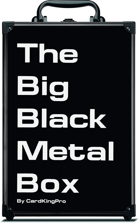 big black metal box|The Big Black Metal Box (PRO Edition) .